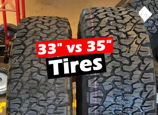 325 Tires Vs 35 Tires
