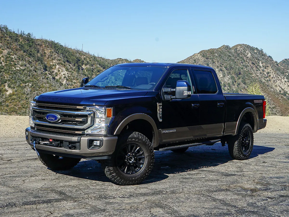 F250 and F350 Unloaded Tire Pressure - Tire