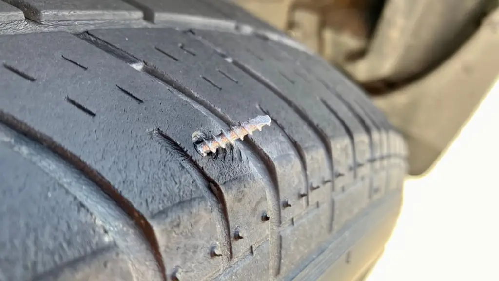 Can You Drive with a Bolt in Tire